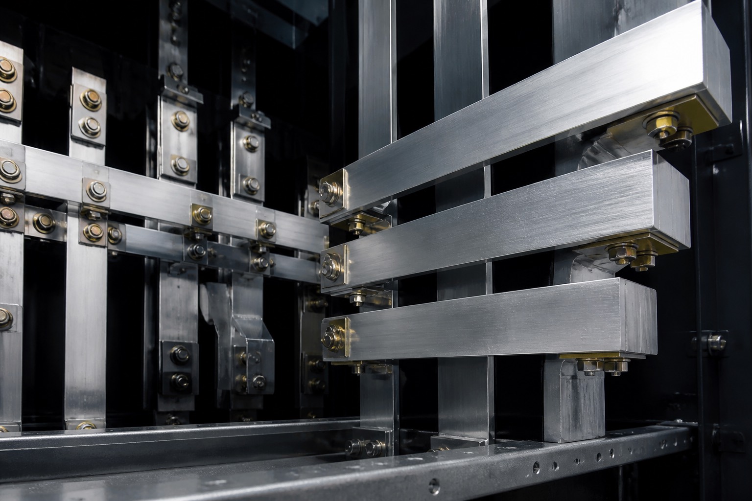 Aluminium electrical busbars